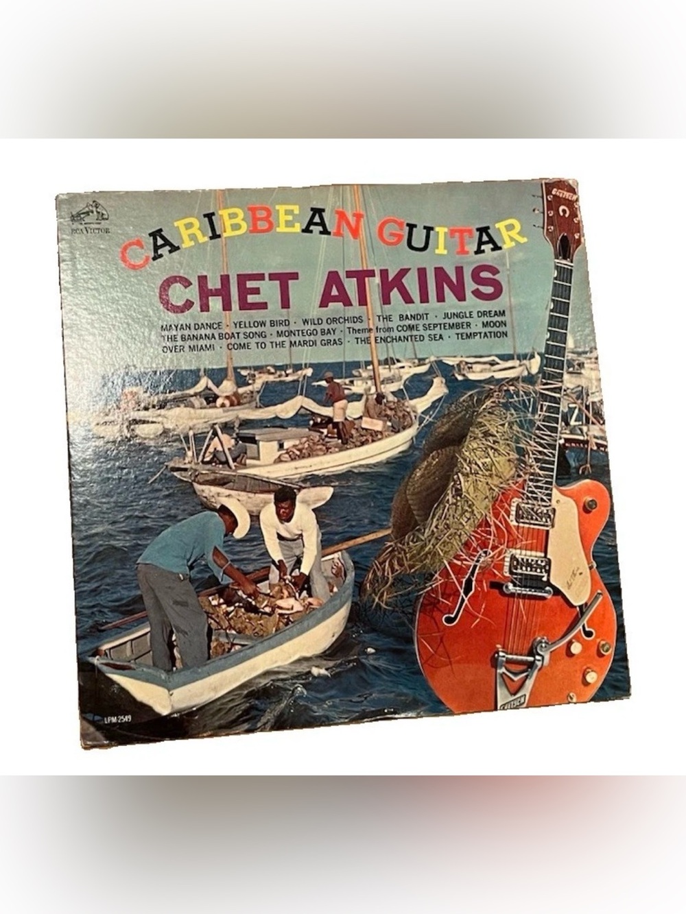 Chet Atkins "Caribbean Guitar" Vinyl Album